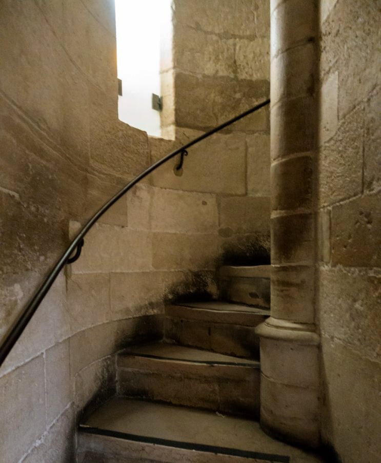 Sainte-Chapelle Entrance Stairs